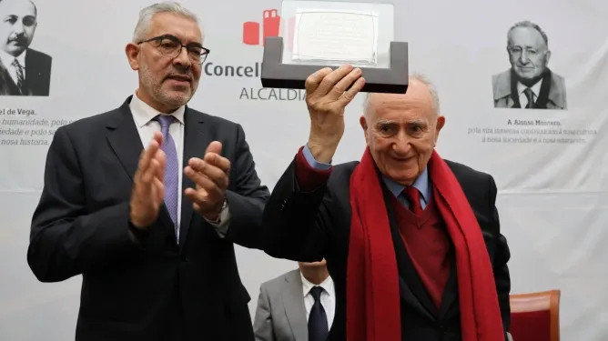 Miguel Fernández Méndez y  Jesús Alonso Montero